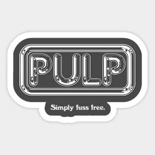 Simply Fuss Free Sticker